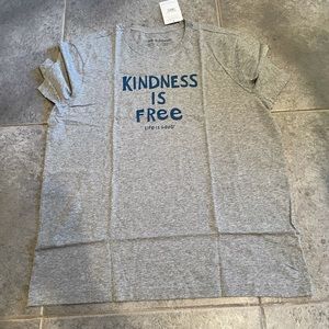 Life is good kindness is free tee